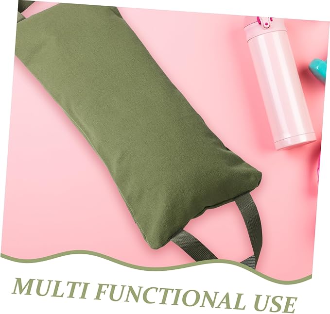 Sosoport Canvas Sandbag for Fitness Training Unfilled Weight Bag for Leg Exercises Yoga Strength Workouts and Easy to Clean Versatile Workout Accessory for Home and Gym