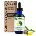 Comfrey Body Oil Raw, Infused Herbal Care, Organic Skincare, Unscented, for All Skin Types - 1 fl oz