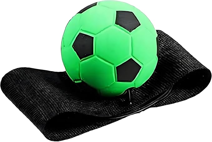 Wrist Return Ball with Elastic String, Rubber Sport, Exercise Play Rebound Bouncy Ball, for Sports