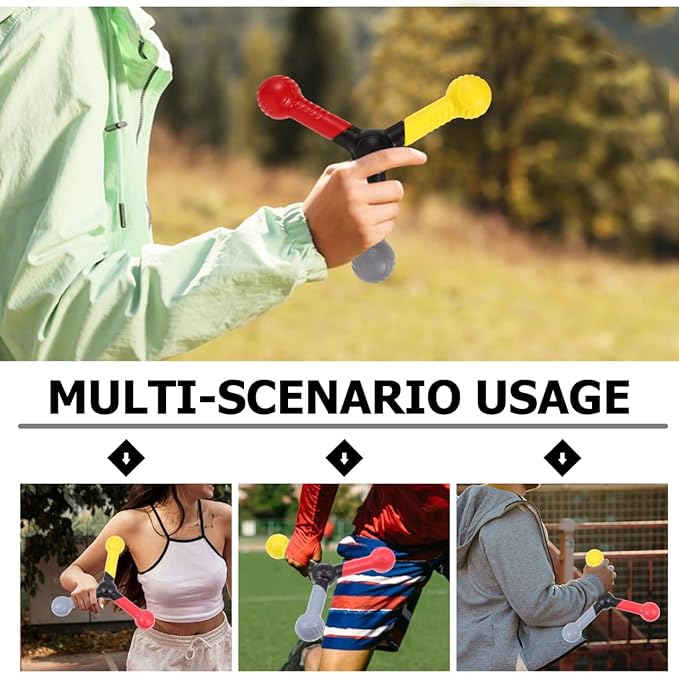 Didiseaon 4PCS Hand Eye Coordination Trainer Reaction Speed Training Tools for Sports Exercise Training Improve Reflex Reaction