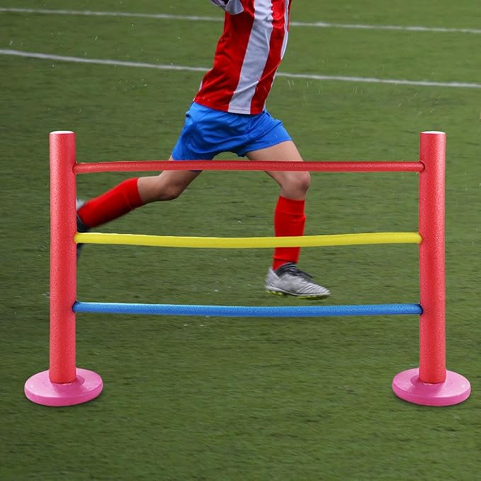 Kids Sports Agility Hurdles,Speed Hurdles,Educational Toy,Improves Coordination,Children Agility Speed Training Equipment