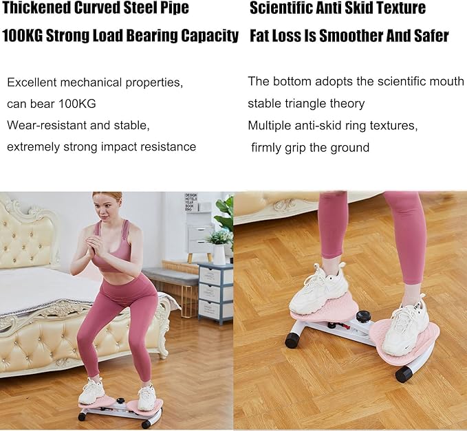 Body Shaping Waist Twisting Machine for Women Adults Cardio Weight Loss/Cardio Exercise Waist Toning Fitness Turntable for Home Workout Waist Sculptor MachineBlue,12x53x33cm