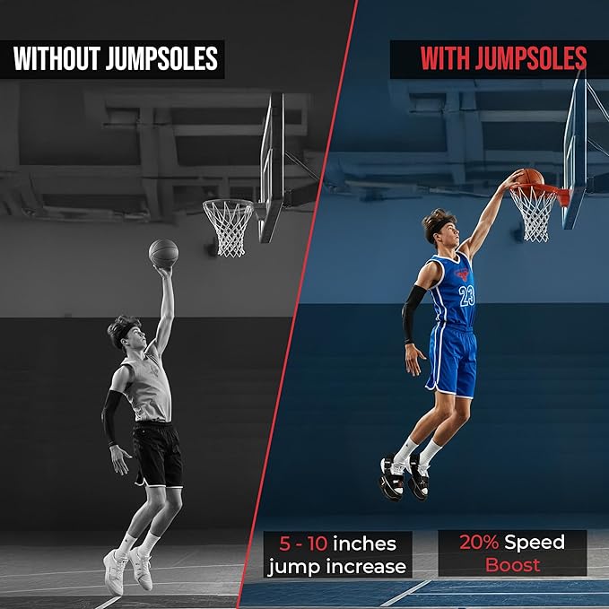 Jump Training System – Vertical Leap Speed & Agility Trainer Improves Foot & Ankle Strength Jump Shoes for Achilles & Plantar Fasciitis Relief