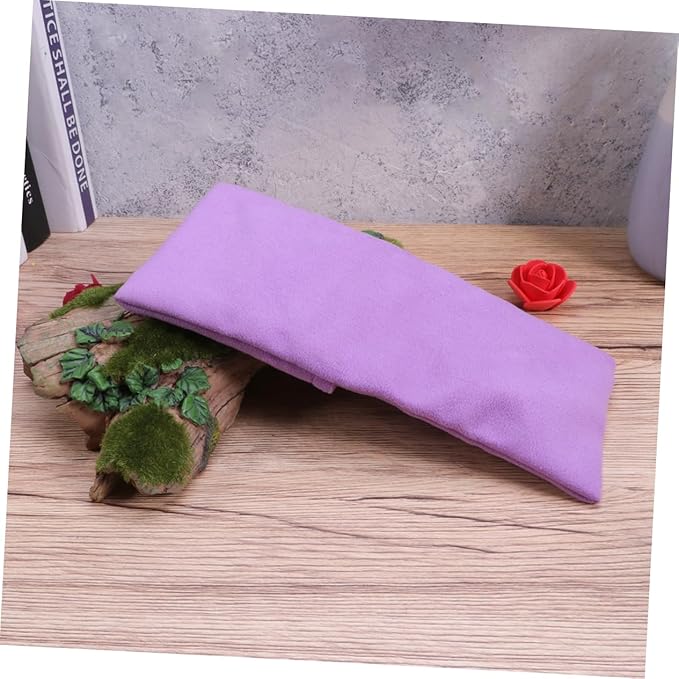 Eye Mask for Sleeping Silk Yoga Pillow for Women Men Relaxation Eye Pillow Purple