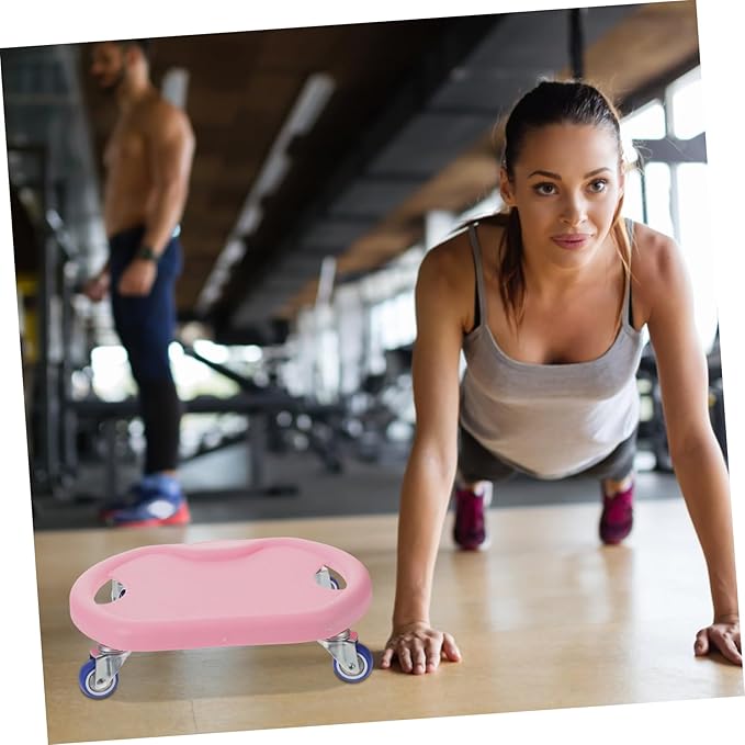 GALPADA Abdominal Sliding Discs Set with Roller Silent Exercise Sliders for Core Strength Training Fitness Equipment for Home Workouts
