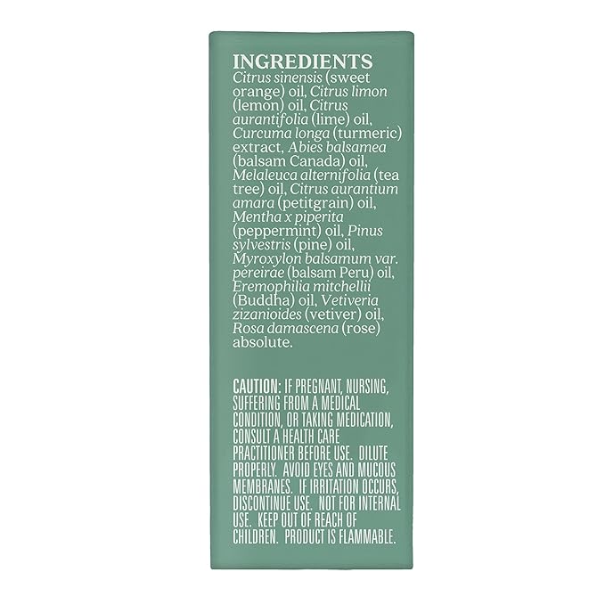 Aura Cacia Fresh Essential Oil Blend, Boxed 0.25 fl. oz. - Light Aroma, No Synthetic Fragrances