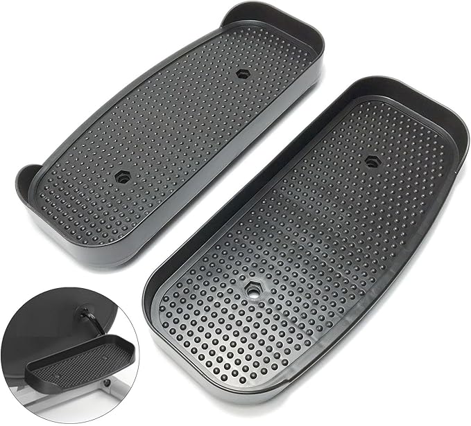 Elliptical Machine Foot Pedal Ellipse Leg Exerciser Pedal Multifunction Parts Replace 7.09inch Hole Spacing for Office Hotel