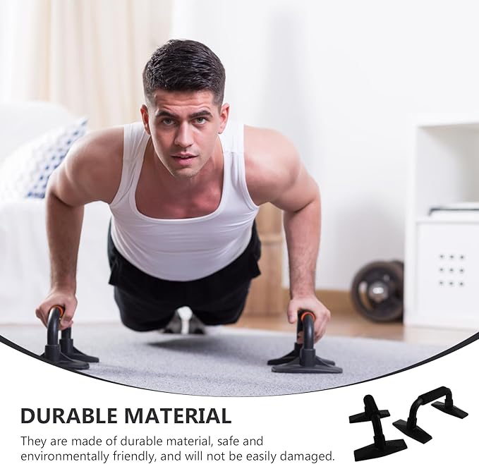 Push-up Brackets Hand Grips H-shaped Small Push-up Stands for Home Fitness Arm Strength Training Chest Workout Equipment