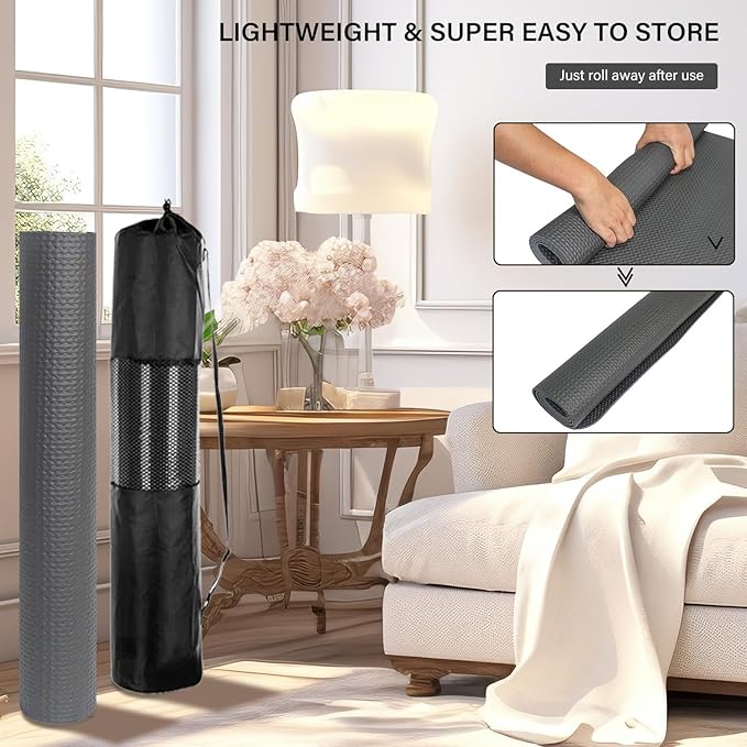 Bike Mat,Treadmill Mat,Compatible for Elliptical,Exercise Bikes, Stationary Cycles,Spin Bike,Under Exercise Bike Trainer Pad for Indoor Stationary Gym Fitness Equipment Hardwood Floor Protector