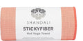 Shandali Hot Yoga Towel - Mat-Sized, Microfiber, Super Absorbent, Anti-Slip, Injury Free, 24" x 72" - Best Bikram Yoga Towel - Exercise, Fitness, Pilates Gear