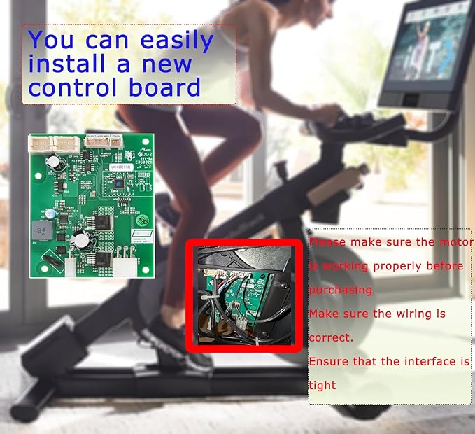 430157 Exercise Bikes Control Board Studio Cycle PowerBoard Replacement Compatible with Nordic Track C22I/S10I/S15I/S22I/S27I/SE9I/X24 Stationary Bike 430146 Elliptical Machines