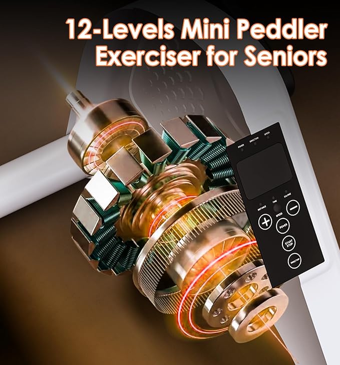 Under Desk Bike, Pedal Exerciser, Mini Exercise Bike, Arm Bike, Bike Pedal Exerciser, Mini Exercise Bike Pedal Exerciser, Floor Bike Pedal Exerciser