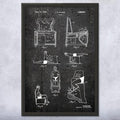 Pilates Chair Patent Framed Print (13x19) Pilates Gifts, Gym Art, Pilates Decor, Athlete Gifts, Garage Decor, Sports Gifts, Mom Gifts