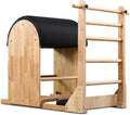 Pilates Ladder Barrel Ladder Barrel Pilates Barrel Vintage Spine Corrector Barrel Pilates for Home Gym Body Balance, Core Strengthening and Stretching