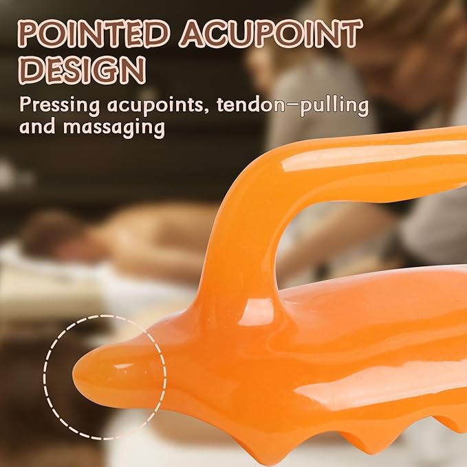 Fascia Cellulite Massage Tool, Manual Trigger Point Massage Tools, Lymphatic Drainage Massager, Guasha Tool for Face, Back, Legs, Women's Body Shaping Tools