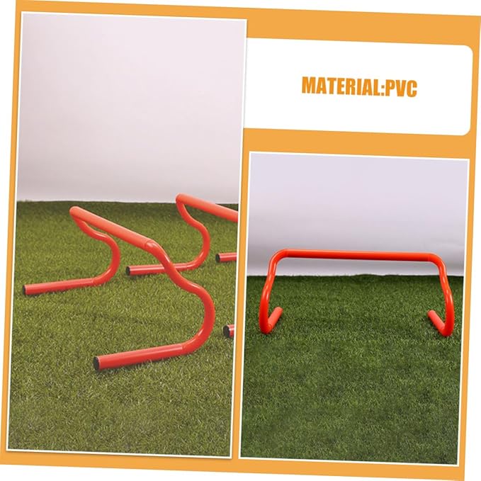 VICASKY 3pcs Detachable Hurdle Rack for Speed Agility Training Portable Sturdy Hurdles for Athletes Soccer Basketball