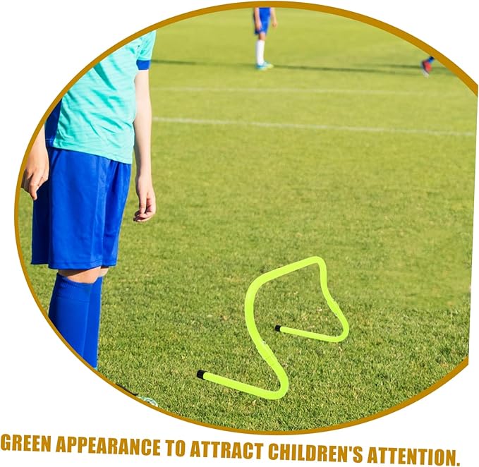 SUPVOX Boys and Girls Hurdle Agility Training Equipment for Football Practice Wear-Resistant Lightweight for Outdoor Sports and Skill Development