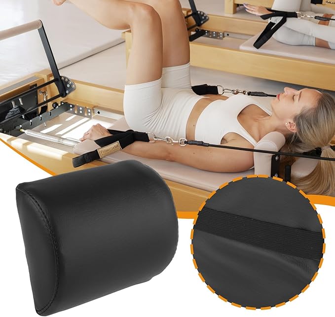 Yiju Pilates Pillow Head and Neck Support Pillow Comfortable Versatile Reformer Partner Assist Headrest for Workout