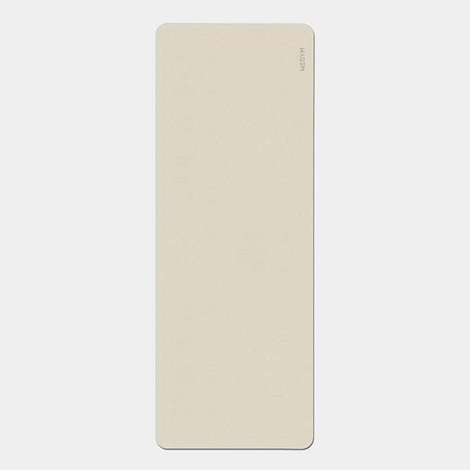 WeGym Yoga Mat, 4mm Cushioned Exercise Mat for Yoga, Pilates, Home Workouts - Anti Slip Polyurethane Suede Yoga Mat with Carrying Strap