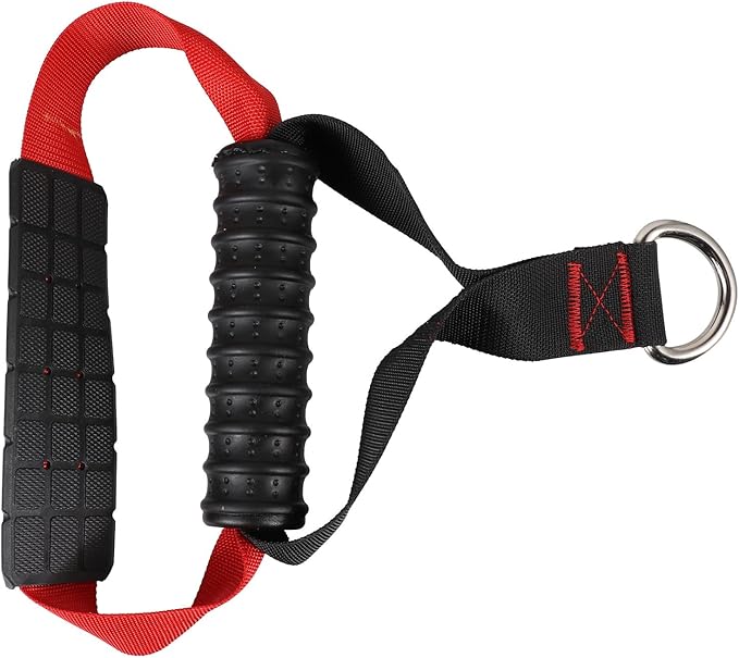Sosoport Pull Rope Handle for Home Resistance Bands, Non-Slip Fitness Handle Grip Accessory for Arms Strength Training and Pulldown Exercises, DIY Exercise Equipment Attachment
