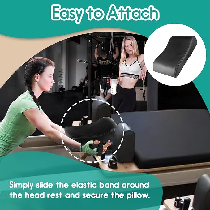 Pilates Reformer Head and Neck Support Pillow - Essential Pillow Pilates Cushion - Add-On for Enhanced Pilates Workout - Pilates Cushion Pillow for Home Gym Training