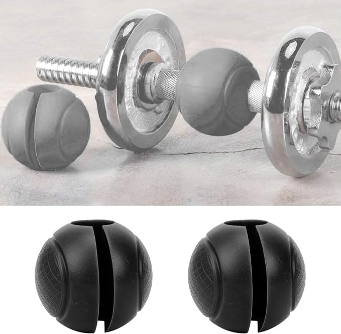 VGEBY Barbell Grips Dumbbell Grips Thick Adapter 2Pcs Weightlifting Strength Training Pull Up