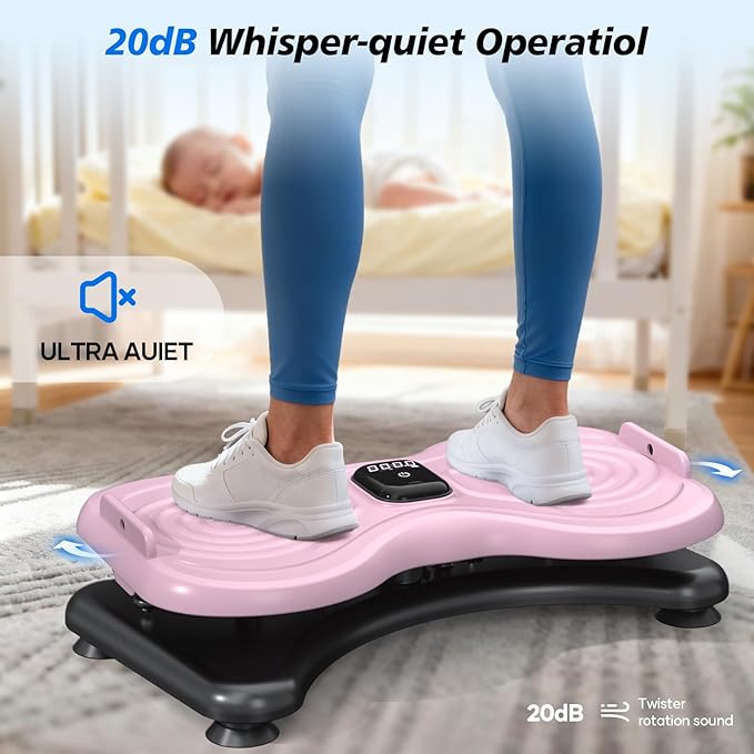 2025 New Waist Twister Machine Exercise,Waist Twister Fitness Tool with LCD Display& Resistance Bands for Core Exercise,300LB Home Gym Equipment for Slim Waist & Belly Fat