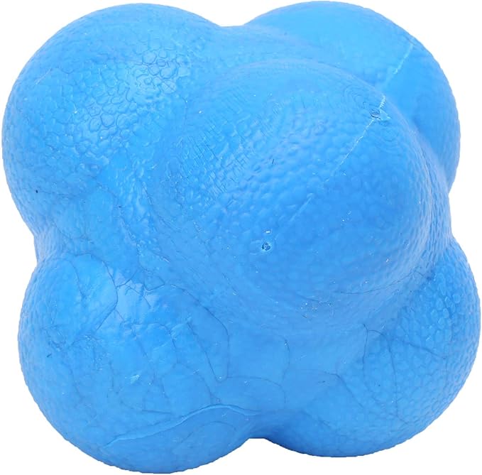 Reaction Ball, Hex Bounce PR Coordination Reflex Exercise Sports Fitness Training Ball 3pcs