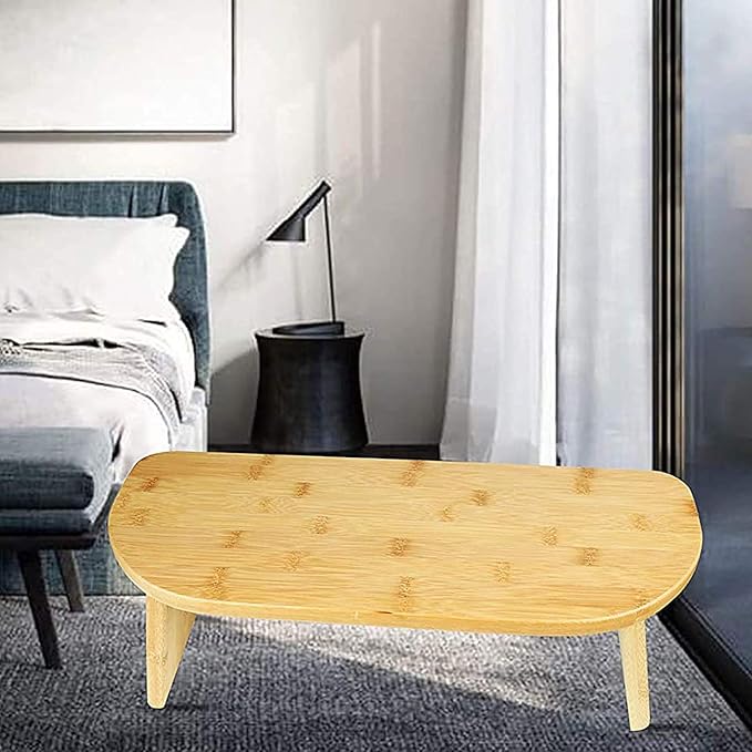 Kneeling Meditation Bench with Foldable Bamboo Meditation Bench Legs- Kneeling Chair-Yoga Stool from Wood,Perfect Kneeling Stool Ergonomic