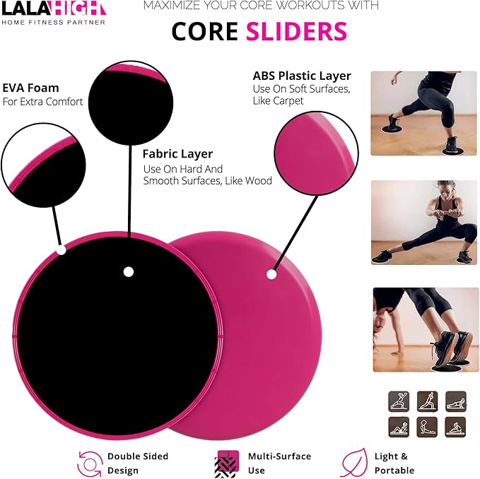 LALAHIGH Push Up Board,36 in 1 Home Gym Equipment with Ab Roller Wheel & Resistance Bands, Portable Foldable Workout Board for Full Body Strength Training Men Women,Gift for Boyfriend
