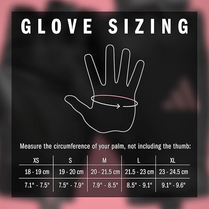 adidas Essential Training Gloves - Pink Mesh