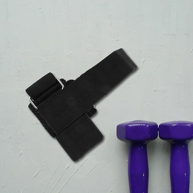 Leg Exercise Weight Strap with Dumbbell Attachment, No Slip Ankle Strap for Tibialis Workout and Strength Training, Adjustable Foot Lifting Weight for Gym Leg Extension and Muscle