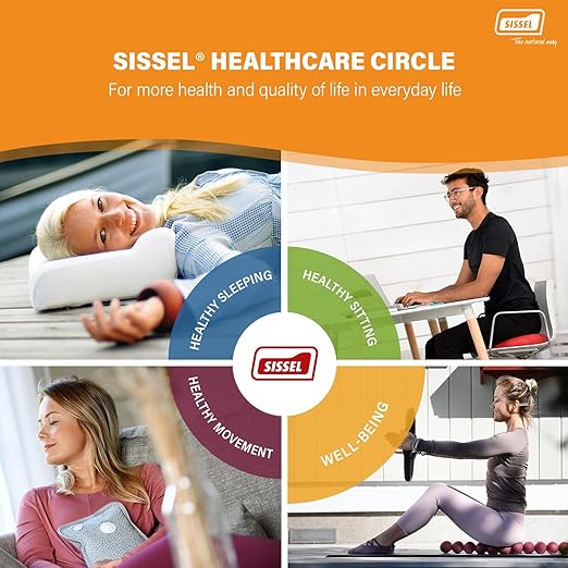 SISSEL Pilates Roller Head Align Dynamic | Optimal Body Alignment & Comfort | Innovative Tool | Skin-Friendly Soft EVA | Flexible for All Rollers