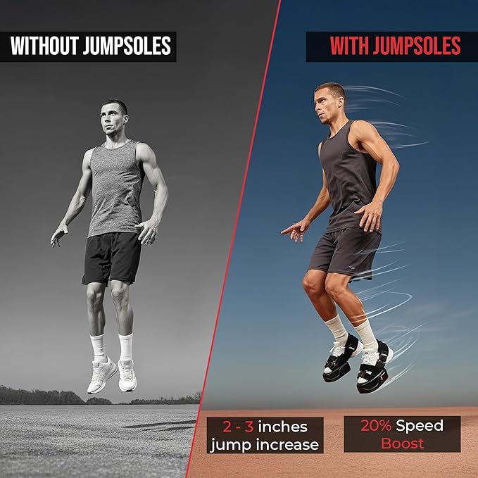 Jumpsoles Jump & Speed Training System 5.0 Mens Large Black