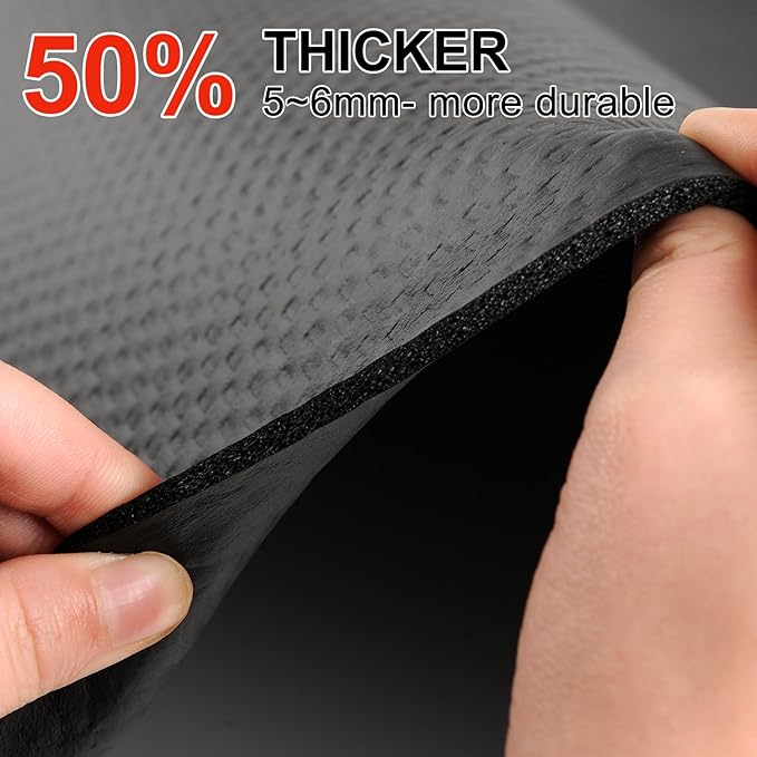 Treadmill Walking Pad Mat for Carpet Floors,29.5x70.8"Foldable Treadmill Mat for Hardwood Floors,Non-Slip Exercise Equipment Mat for Under Exercise Bike,Walking Pad & Elliptical,Noise Shock Absorption