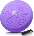 Tumaz Wobble Cushion - Wiggle Seat to Improve Sitting Posture & Stay Focused for Sensory Kids, Balance Disc to Core Strength & Flexible Seating [Extra Thick Balance Board, Pump Included Wobble Board]
