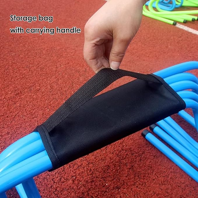 YXXSDP Athletic Sport Speed Training Hurdles, Agility Training Equipment Multi-Sports Equipment, Kids Adults Outdoor Games, for PE Class/Fitness Group