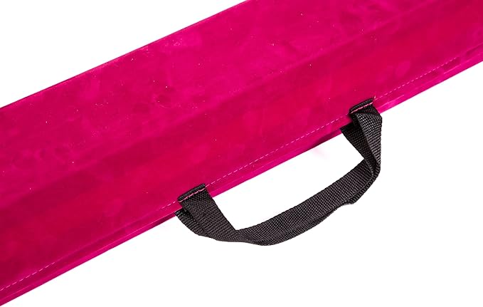 Artistic Gymnastics Beam for Home - 210/240/270/300 - Amazing Balance Equipment for Kids at Home - Faux Suede, High Density EVA Foam - Carrying Straps