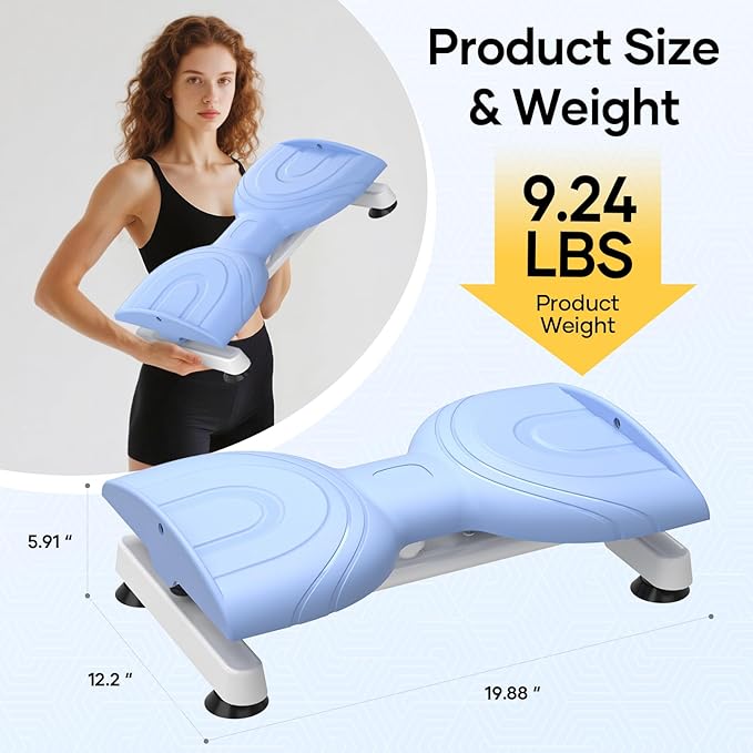 Waist Twist Machine, Twist Machine Exercise with 300 Lbs Weight Capacity, Ab Twist Board for Slim Waist and Core Ab Exercise,Noiseless Home Gym Equipment for Women Men
