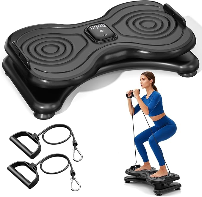 2025 New Waist Twister Machine Exercise,Waist Twister Fitness Tool with LCD Display& Resistance Bands for Core Exercise,300LB Home Gym Equipment for Slim Waist & Belly Fat