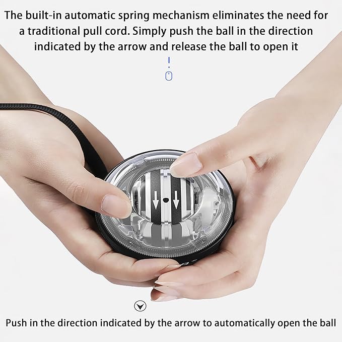 Torque Ball Hand Exerciser with Counter Gyro Ball New Torque Ball Hand Strengthener Gyroscope Ball Forearm Strengthener for Stronger Wrist Bones and Muscle(Blue,with Light)