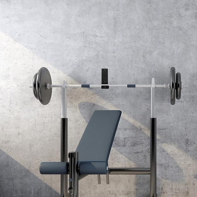 Squat Rack J Hooks Barbell Accessories Heavy Duty Power Rack Hooks 55x160mm Gym Equipment Storage Holder for Strength Training Attachments