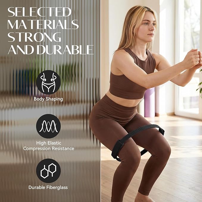 Pilates Kit, Pilates Ring and Ball Set with 5-Level Resistance Bands for Core Strength, Stretching, Toning & Full Body Home Workout Pilates Equipment