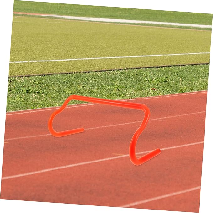 Milisten Portable Detachable Agility Training Hurdles PVC Jumping Rack for Football Strength Training Stable Outdoor Speed Equipment