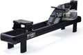 WaterRower Gronk Fitness M1 Hi Rise Water Rowing Machine with S4 BLE Monitor | Limited Edition Low Impact Cardio Workout Machine | Commercial Grade Water Rowing