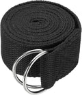 Yoga Strap for Stretching, Athletic Stretch Band with Adjustable Metal D Ring Buckle Yoga Bands