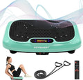 HOTSWEAT Vibration Plate Exercise Machine for Lymphatic Drainage, Power Plate Vibrating Platform, Shaker for Weight Loss, Exercise Board with 120 Levels for Home Gym