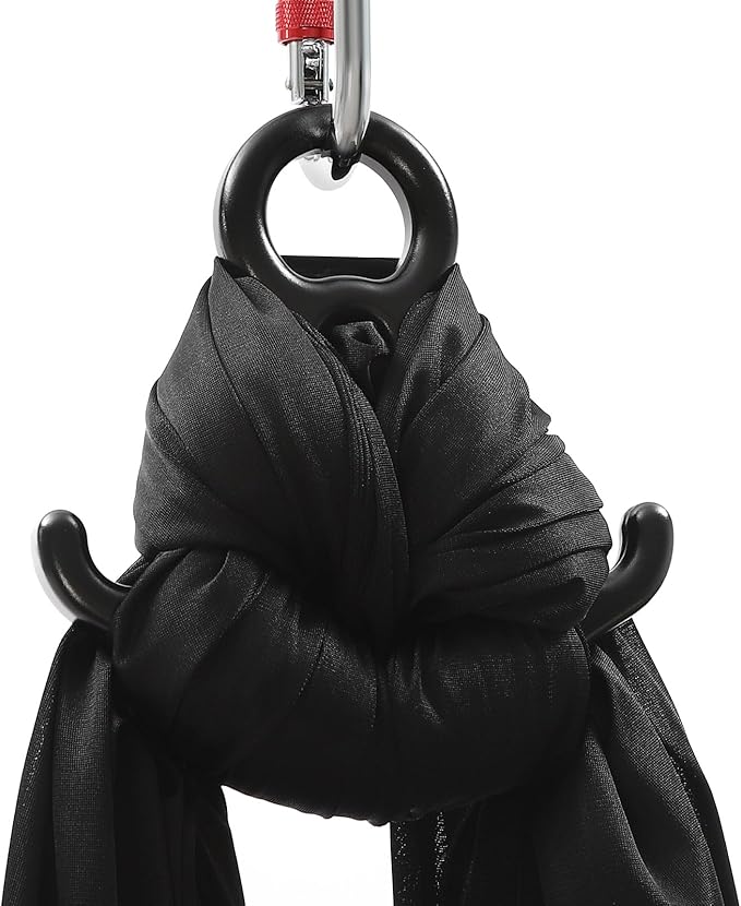 Aerial Silks Deluxe Equipment Set, Aerial Starter Kitfor Aerial Yoga, for Aerial Acrobatic,Circus Arts, Aerial Dance Yoga & All Levels