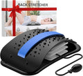 Docemel Back Stretcher for Lower Back Pain Relief,Adjustable Inversion Lumbar Traction Device,Lumbar Support Board for Spinal Decompression and Scoliosis,Sciatic Nerve Release Tool,Back Cracker Board