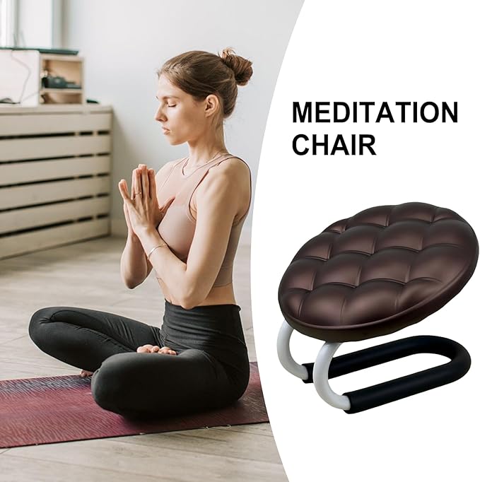 Ergonomic Meditation Cushion, Portable Prayer Stool, Mindfulness Seat with Comfort Padding, Relaxation Bench for Daily Practice, Home Zen Gear, Kneeling Support for Meditation Space